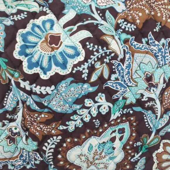 Vera Bradley Java Blue Crossbody Bag Purse Ret 2006, Discontinue  Floral Paisley - Picture 2 of 8